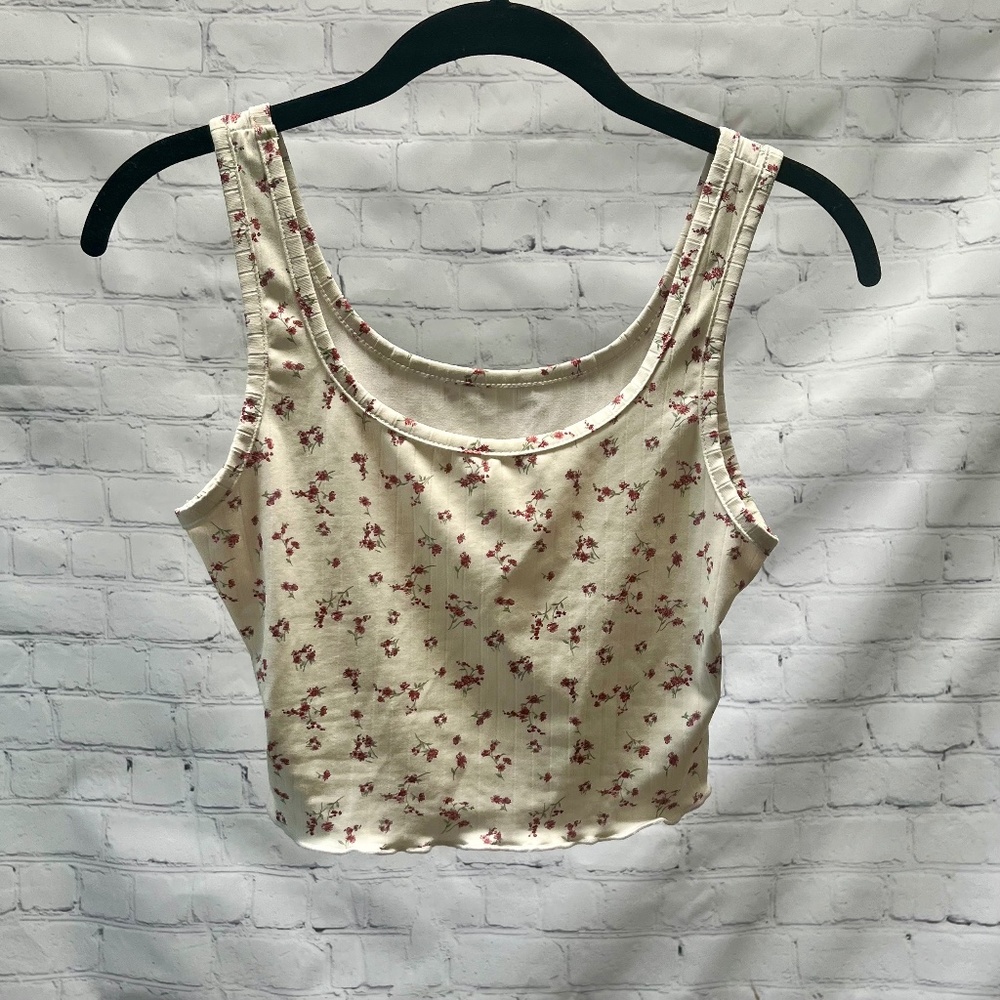 SHEIN Ribbed Cropped Tank